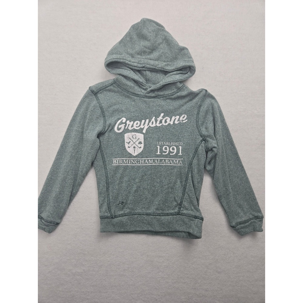 Jonnie-O‎ Hangin' Out Greystone Birmingham Alabama Hoodie Size 4  Green